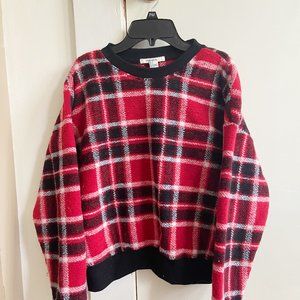 Forever 21 Plaid Sweater